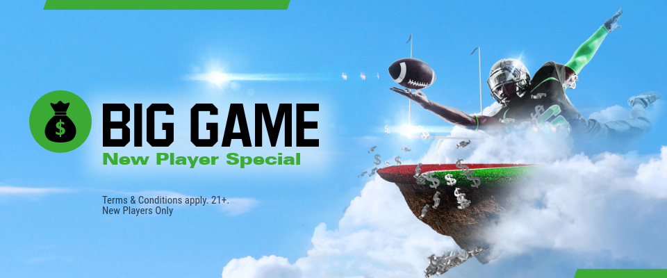New Jersey - Big Game New Player Special