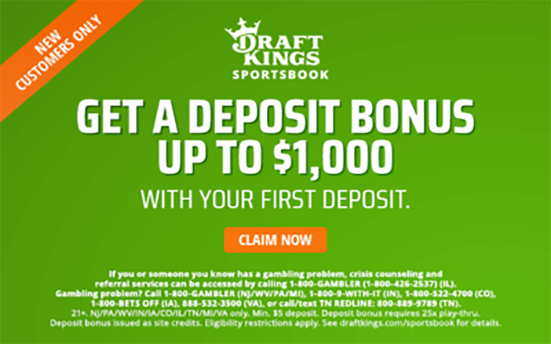 draftkings deposit how is it charged