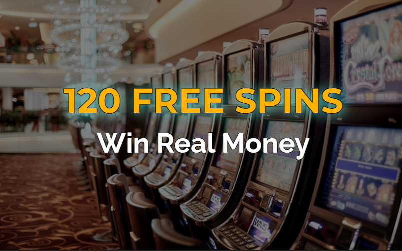 120 free spins online casino real money